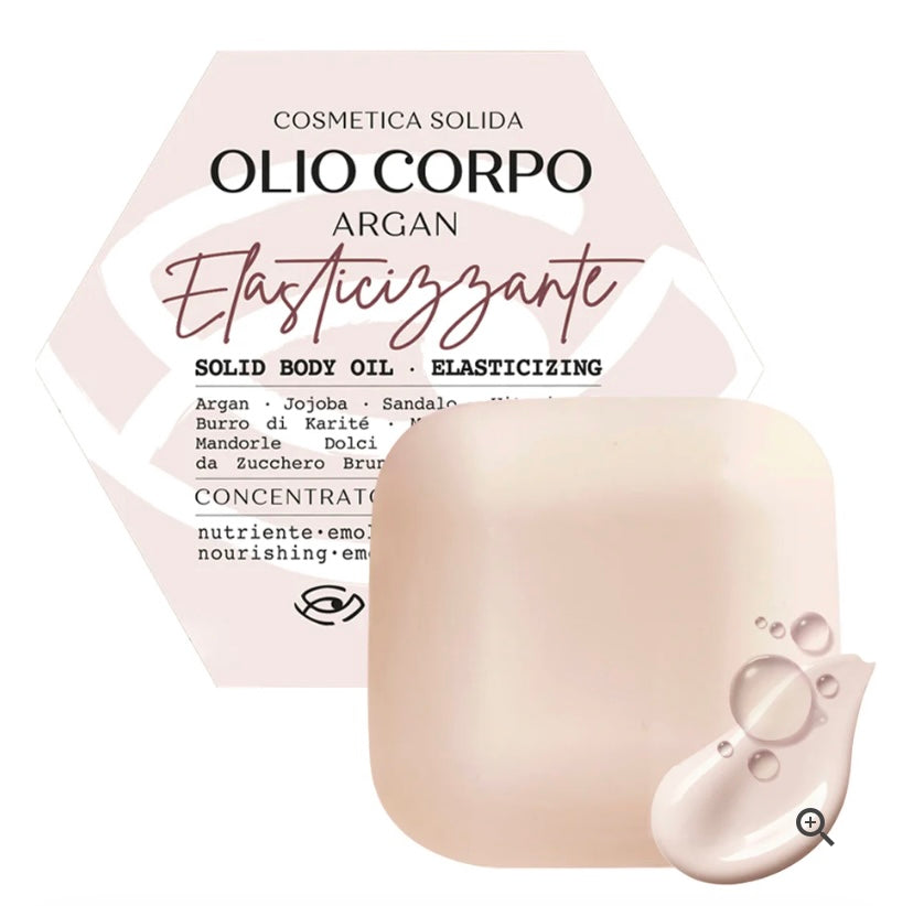 olio corpo solido all'argan senso naturale