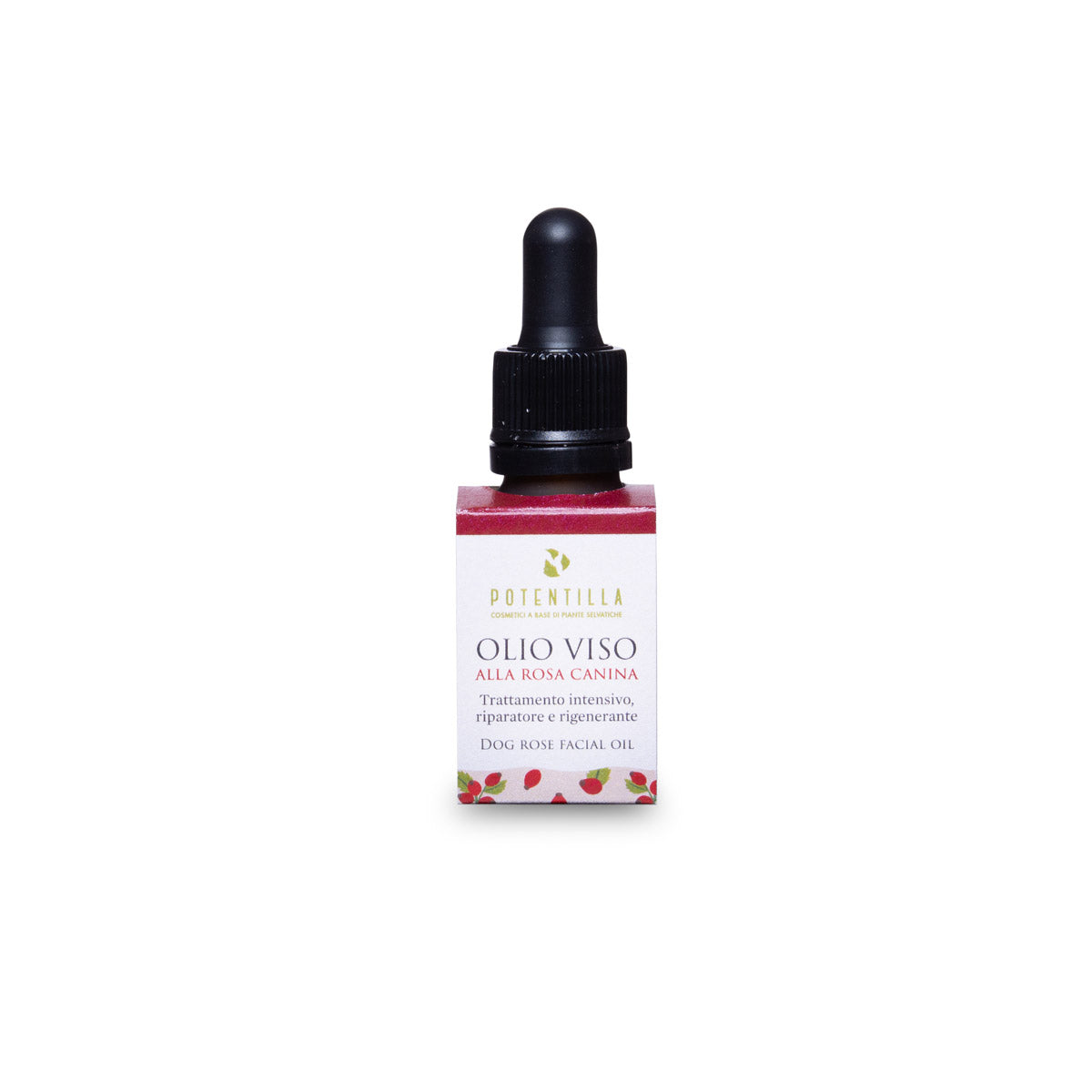 olio viso alla rosa canina potentilla naturale piccoli passi green shop online