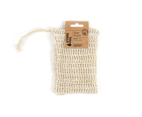Sacchetto fibra sisal con cordino per sapone solido