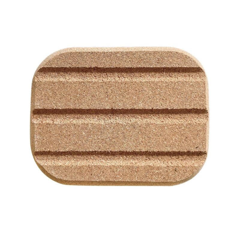 porta sapone in sughero senso naturale